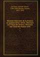 Histoire litteraire de la France au quatorzieme siecle. Discours sur l