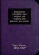 Le?gislation mozabite; son origine, ses sources, son pre?sent, son avenir, Zeys, Ernest, 1835-1909 