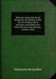 Memoire presente par le Seminaire de Quebec a NN. SS. les eveques de la province assembles aux Trois-Rivieres microforme : octobre 1864, Seminaire de Quebec 