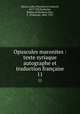 Opuscules maronites : texte syriaque autographe et traduction franaise. 11, John Maron 