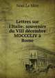 Lettres sur l