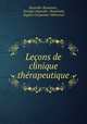 Lecons de clinique therapeutique, Dujardin-Beaumetz 