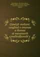 Llawlyfr moliant: casgliad o emynau a thonau at wasanaeth cynulleidfaoedd y ., John Roberts, John Henry Roberts, Baptists Wales. Carnarvon Association, Carnarvon Association, Wales , Baptists 