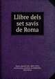 Llibre dels set savis de Roma, Ignacio de Janer 
