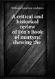 A critical and historical review of Fox