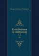 Contributions to embryology. 12, Carnegie Institution of Washington 