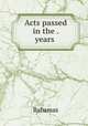 Acts passed in the . years ., Bahamas 