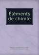 Elements de chimie, Matthieu Joseph Bonaventure Orfila 