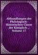 Abhandlungen der Philologisch-Historischen Classe der Koniglich ., Volume 17, 