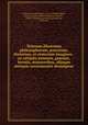 Veterum illustrium philosophorum, poetarum, rhetorum, et oratorum imagines : ex vetustis nummis, gemmis, hermis, marmoribus, alijsque antiquis monumentis desumptae, Bellori, Giovanni Pietro, 1613-1696,Blondeau, Jacques, 1665-1698,Calandrucci, Giacinto, 1646-1707,Rossi, Giovanni Giacomo de, 17th cent 