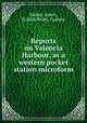 Reports on Valencia Harbour, as a western pocket station microform, Walker, James, fl.1858,Wolfe, Captain 