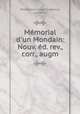 Mmorial d`un Mondain: Nouv. d. rev., corr., augm., Maximilian Joseph Lamberg, Lamberg 