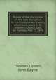 Report of the discussion on the late disruption in the Presbyterian Church, which took place in St. Andrew