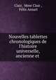 Nouvelles tablettes chronologiques de l