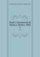 Studi e Documenti di Storia e Diritto, 1882. 3, Accademia di Conferenze Storico-Giuridiche. Studi .. 