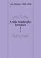 Annis Warleigh`s fortunes. 1, Lee, Holme, 1828-1900 