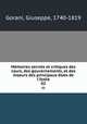 Mmoires secrets et critiques des cours, des gouvernements, et des moeurs des principaux tats de l`Italie. 02, Gorani, Giuseppe, 1740-1819 