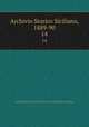 Archivio Storico Siciliano, 1889-90. 14, 