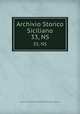 Archivio Storico Siciliano. 33, NS, 