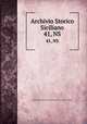 Archivio Storico Siciliano. 41, NS, 