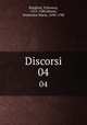 Discorsi. 04, Borghini, Vincenzo, 1515-1580,Manni, Domenico Maria, 1690-1788 