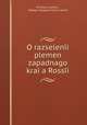 О расселении племен западного края России, 