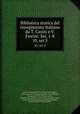 Biblioteca storica del risorgimento Italiano da T. Casini e V. Fiorini: Ser. 1-8. 10, ser.5, Tommaso Casini 