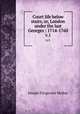 Court life below stairs, or, London under the last Georges : 1714-1760. v.1, Molloy, J. Fitzgerald 