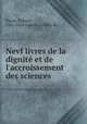 Nevf livres de la dignite et de l