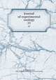 Journal of experimental zoology. 25, Brooks, William Keith, 1848-1908,Wistar Institute of Anatomy and Biology 