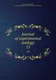 Journal of experimental zoology. 15, Brooks, William Keith, 1848-1908,Wistar Institute of Anatomy and Biology 