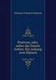 Pistevon, oder, ueber das Dasein Gottes: Ein Anhang zum Elpizon, Christian Friedrich Sintenis 
