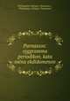 Parnassos: syggramma periodikon, kata mena ekdidomenon, Philologikos Syllogos "Parnassos .", Philologikos Syllogos "Parnassos" 