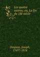 Les quatre satires; ou, La fin du 18e siecle, Despaze, Joseph, 1769?-1814 