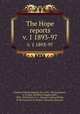 The Hope reports. v. 1 1893-97, Poulton, Edward Bagnall, Sir, 1856-1943,Carpenter, G. D. Hale (Geoffrey Douglas Hale), 1882-1954,Varley, G. C. (George Copley),Hobby, B. M,University of Oxford. University Museum 
