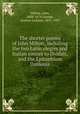 The shorter poems of John Milton; including the two Latin elegies and Italian sonnet to Diodati, and the Epitaphium Damonis, Milton, John, 1608-1674,George, Andrew Jackson, 1855-1907 