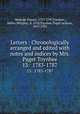 Letters : Chronologically arranged and edited with notes and indices by Mrs. Paget Toynbee. 13: 1783-1787, Walpole, Horace, 1717-1797,Toynbee, Helen (Wrigley), d. 1910,Toynbee, Paget Jackson, 1855-1932 