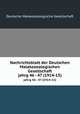 Nachrichtsblatt der Deutschen Malakozoologischen Gesellschaft. jahrg 46 - 47 (1914-15), Deutsche Malakozoologische Gesellschaft 