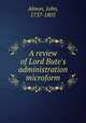 A review of Lord Bute