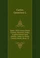 Index 1850 census Pettis County, Missouri; Index to government land entries; Index to Pettis County deeds, Book "A", Genevieve L. Carter 