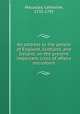 An address to the people of England, Scotland, and Ireland, on the present important crisis of affairs microform, Macaulay, Catharine, 1731-1791 