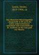 Das illustrirte Mississippithal : dargestellt in 80 nach der natur aufgenommenen ansichten vom wasserfalle zu St. Anthony an bis zum gulf von Mexico ., Lewis, Henry, 1819-1904. cn 