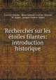 Recherches sur les etoiles filantes: introduction historique, Coulvier-Gravier 