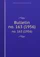 Bulletin. no. 163 (1956), Smithsonian Institution. Bureau of American Ethnology 