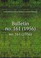 Bulletin. no. 161 (1956), Smithsonian Institution. Bureau of American Ethnology 