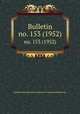Bulletin. no. 153 (1952), Smithsonian Institution. Bureau of American Ethnology 