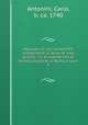 Manuale di varj ornamenti componenti la serie de` vasj antichi : si` di marmo che di bronzo esistenti in Roma e fuori. 2, Antonini, Carlo, b. ca. 1740 