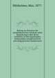 Beitrag zur Kenntnis der nordafrikanischen Schakale nebst Bemerkungen uber deren verhaltnis zu den haushunden, insbesondere uordafranischen und altagyptischen Hunderassen, Hilzheimer, Max, 1877- 