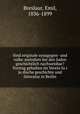 Sind originale synagogen- und volks-melodien bei den Juden geschichtlich nachweisbar? Vortrag gehalten im Verein fu?r ju?dische geschichte und litteratur in Berlin, Breslaur, Emil, 1836-1899 