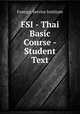 FSI - Thai Basic Course - Student Text, Foreign Service Institute 